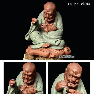 BỘ TƯỢNG THẬP BÁT LA HÁN - SỨ PHẬT SƠN CAO CẤP